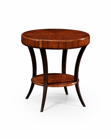494083 Jonathan Charles Santos Deco Round Side Table (High Lustre)