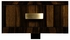 494089 Jonathan Charles Santos Deco Curved Desk (High Lustre)