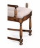 494125 Jonathan Charles Tudor Oak Pierced Ladder Back Country Chair (Arm)