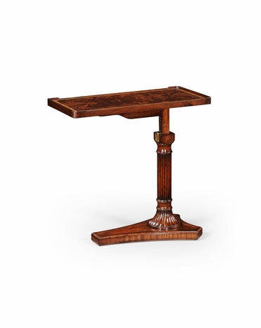 494137 Jonathan Charles Buckingham Mahogany Adjustable Sofa/Bed Table
