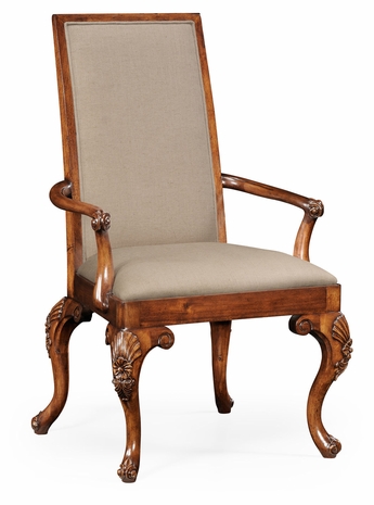 494164 Jonathan Charles Windsor Gainsborough Style Dining Chair (Arm)
