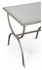 494175-S JC Modern Lux Aglomise & Silver Iron Square Side Table