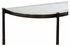 494180-B JC Modern Lux Aglomise & Bronze Iron Demilune Console (Small)