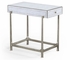 494185 Jonathan Charles Luxe églomisé & Iron Box Top Side Table