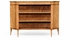 494190 Jonathan Charles Luxe Biedermeier Style Low Bookshelf