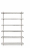 494194-S Jonathan Charles �glomis? & Silver Iron Six-Tier �tag�re