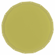 494204-SPE Jonathan Charles Moroccan Moorish Sofa Tables (Split Pea)