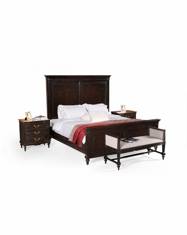 494237 Jonathan Charles Special Order Ebonized Bed (Cali King)