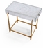 494256-G-GES Jonathan Charles �glomis? & Gilded Iron Box Top Side Table