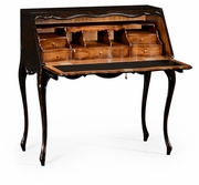 494278 Jonathan Charles Country Farmhouse French Style Bureau With Parquet Fall Front
