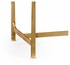 494324-G-SGG JC Modern Lux Green Faux Shagreen Gilded Coffee Table