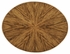 494338-LAW Jonathan Charles Argentinian walnut veneered oval side table