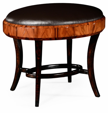 494348-SAS-L017 JC Modern Santos Art Deco Dressing Stool (Satin)