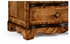 494378 Jonathan Charles Moroccan Small Chest of Drawers With Decorative Argentinian Walnut Veneer