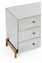 494382-G-GES Jonathan Charles Fine Furniture JC Modern - Luxe Eglomise & Gilded Large Chest Of Drawers