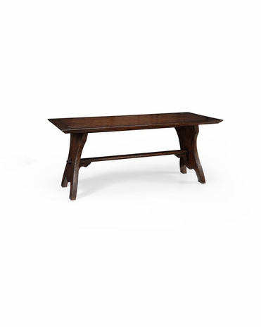 494437 Jonathan Charles Tudor Oak Tavern Dining Table Large