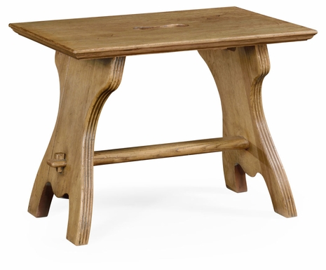 494439-LNO Jonathan Charles Sherwood Oak Natural Oak Tavern Stool