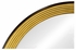 494462-GIL Jonathan Charles Fine Furniture JC Modern - Luxe Contemporary Circular Recessed Gilded Mirror