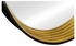 494462-GIL Jonathan Charles Fine Furniture JC Modern - Luxe Contemporary Circular Recessed Gilded Mirror