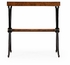 494466-25H-RBO JC Edited Anvil Hammered Iron Side Table