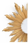 494468-GIL Jonathan Charles Small gilded sunburst mirror