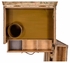 494487-L002 Jonathan Charles Travel Trunk Style Wine and Cocktail Cabinet