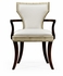 494586-AC-GSH-L025 JC Modern Opera Art Deco Armchair With Cream Leather