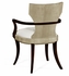 494586-AC-GSH-L025 JC Modern Opera Art Deco Armchair With Cream Leather