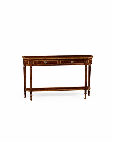 494600 Jonathan Charles Buckingham Classic Regency Style Console With Undertier