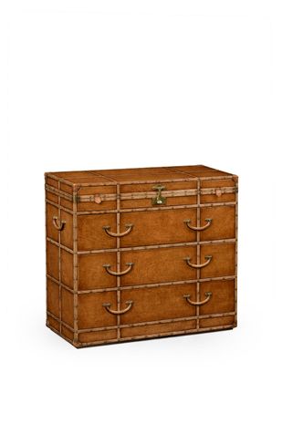 494622-L002 Jonathan Charles Travel Chest of Drawers Style Dressing Chest