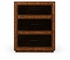 494643-RBO JC Edited Anvil Rustic Burl Oak And Leather Chest Of Three Drawers
