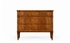 494646-CWM Jonathan Charles Empire style walnut three drawer chest