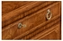 494646-CWM Jonathan Charles Empire style walnut three drawer chest