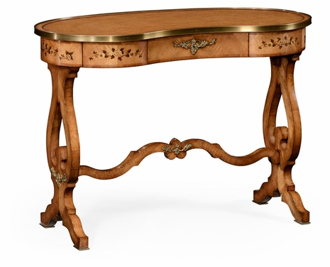 494652-L010 Jonathan Charles Versailles Satinwood Kidney Dressing Table
