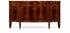 494662-MAH Jonathan Charles Serpentine mahogany sideboard with four doors