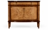494691-SAL Jonathan Charles Versailles Satinwood & Floral Side Cabinet With Marble Top