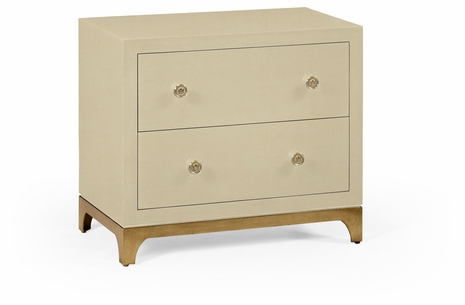 494783-G-LCH Jonathan Charles Camomile & Gold Low Chest