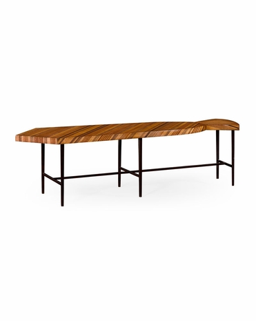 494785 Jonathan Charles Alexander Julian Satinwood Necktie Coffee Table