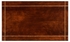 494793 Jonathan Charles Alexander Julian Craftsman's Mahogany Coffee Table With Herringbone Inlay Detail