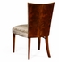494808-SC-MAH-F005 Jonathan Charles Buckingham Biedermeier Style Mahogany Dining Side Chair (Calico)
