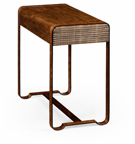 494818-DLF JC Modern Detroit 50's Americana Side Table With Steel Details
