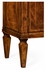 494842-CWM Jonathan Charles Regency style crotch walnut sideboard with four doors