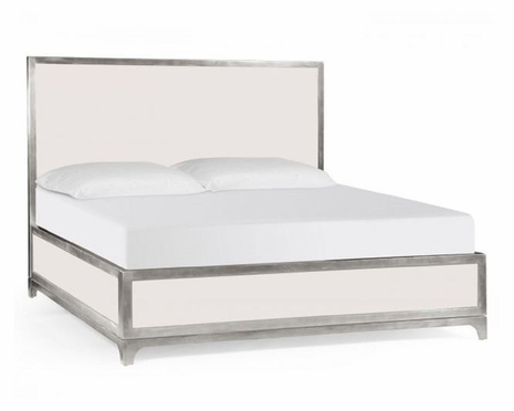 494864-CAK-SIL-LPW Jonathan Charles Alexander Julian Alexander Julian Cali King Bed (Blanc /Silver)