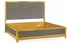 494864-USK-GIL-LST Jonathan Charles Alexander Julian Alexander Julian Us King Bed (Slate/Gold)