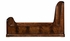 494874-USQ-BMA Jonathan Charles Knightsbridge Mahogany Biedermeier Bed (Us Queen)