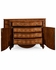 494902 Jonathan Charles Versailles Chippendale Style Commode With Fine Inlay with Satinwood Medium On Marquetry Veneer Finish