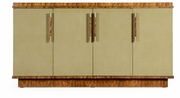 494914-LSH Jonathan Charles Hyedua and Celedon Sideboard with Four Doors