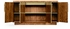 494914-LVH Jonathan Charles Hyedua and Ivory Sideboard with Four Doors