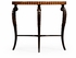 494956-ZEB Jonathan Charles Feather Inlay Hand Carved Console