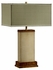 494972-LVH Jonathan Charles Ivory Finish Hyedua Rectangular Table Lamp